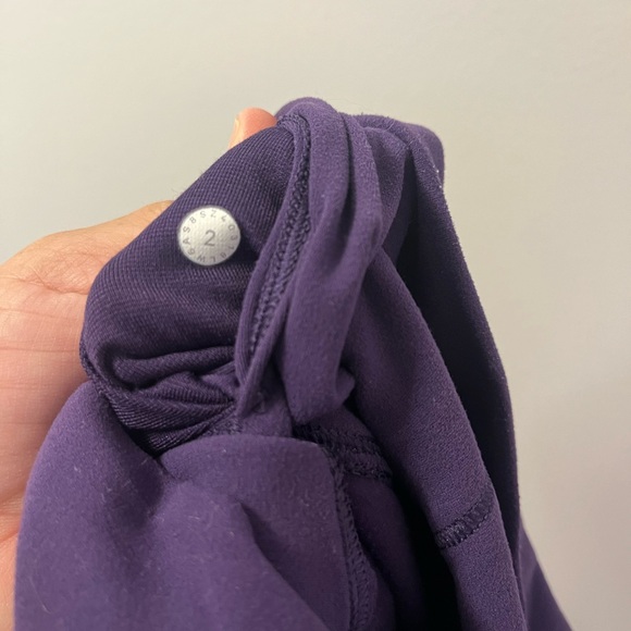 Wunder Train High-Rise Tight Dark Court Purple Pre♥️ Size 2 - Picture 7 of 7